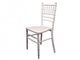 Chiavari white chair