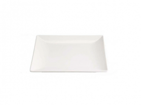 Square white tray 32x32 cm