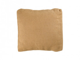 Sackcloth cushion