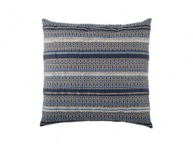 Blue stripes cushion