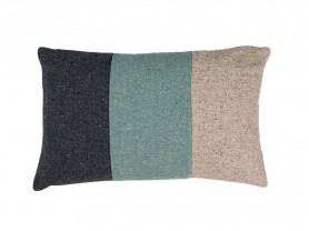 Turquoise trio cushion