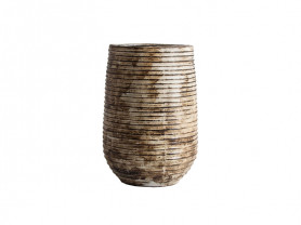Brown striped amphora