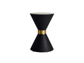 Black and gold side table