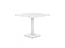 Sisley square white table