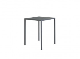 Anthracite table 60 x 60 high. 73cm