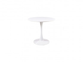 White round table 80 x 73 cm