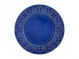 Rua nova blue plate 34 cm