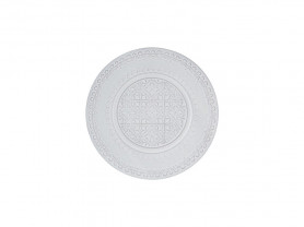Rua nova white plate 22 cm