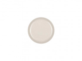 White stone plate 14 cm