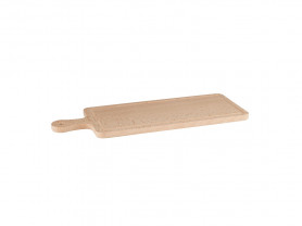 Narrow rectangular wooden board