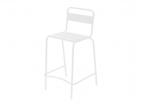 Alex white stool