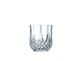 Transparent diamond glass 32 cl