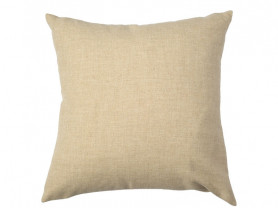 Cushion with sackcloth