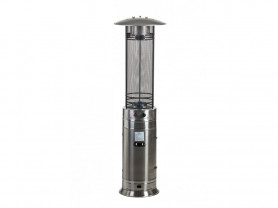 Cylindrical outdoor stove