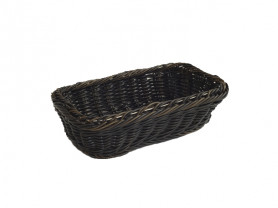 Cesta negra deco