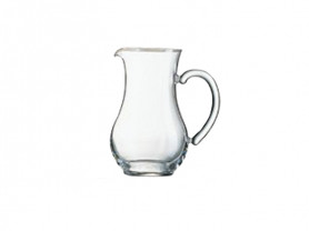 Round glass jug