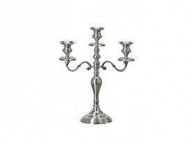 Candlestick silver 3 candles