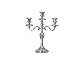 Candelabro plata 3 velas