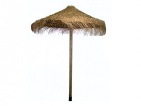 Esparto and wood parasol