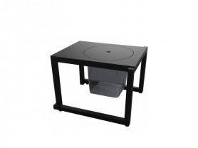 Sisley black table ice bucket