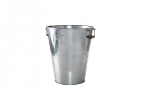 Galvanized bucket