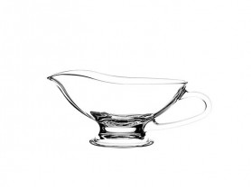 Aladdin glass sauce boat