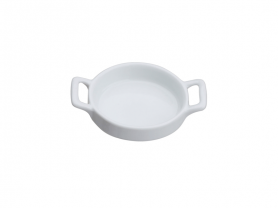 Mini porcelain casserole handles