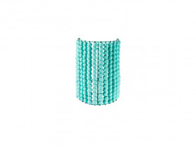 Turquoise balls wall light