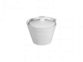 Bel porcelain sugar bowl with lid
