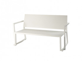 White Sisley sofa