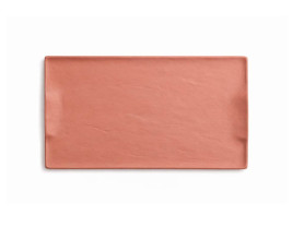 Mineral terracotta tray handle 35 x 23 cm