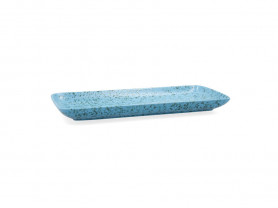 Bandeja rectangular Oxi azul 36x15,5 cm