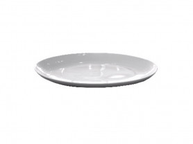 Fine porcelain white oval tray