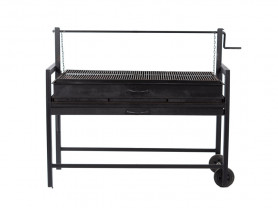 BBQ height lifting grill