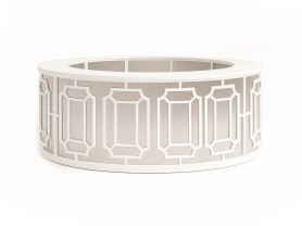 Barra blanca espejo 4 módulos