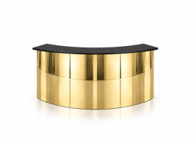Módulo lateral Round dorado