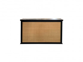 Paula bar counter with lattice and black