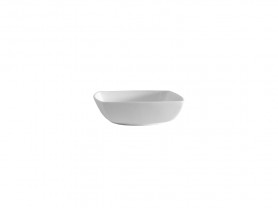 Square porcelain bowl