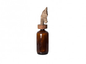 Horse bust decorative bottle