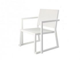 White Sisley Armchair