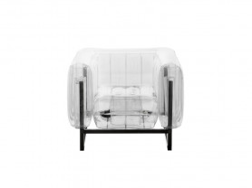 Transparent Neon armchair