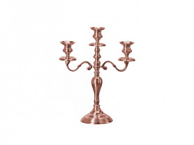 Bronze candelabra for 3 candles