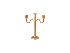 Carter golden candlestick 35 cm