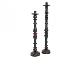 Candelabro bronce 1 vela