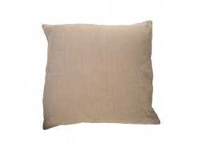Text Mel sand cushion cover. 50x50cm