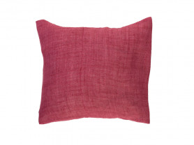 Fuchsia rustic chillout cushion cover 50 x 50 cm