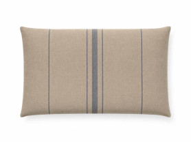 Formentera blue rectangular cushion