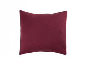 Garnet satin cushion