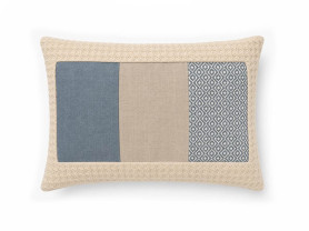 Herbes Nice blue cushion