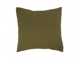 Rustic khaki cushion cover 50 x 50 cm
